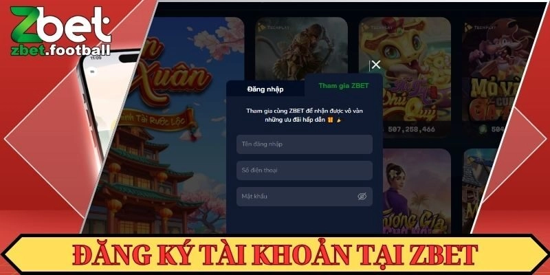 Thao tác đăng ký tài khoản dễ dàng