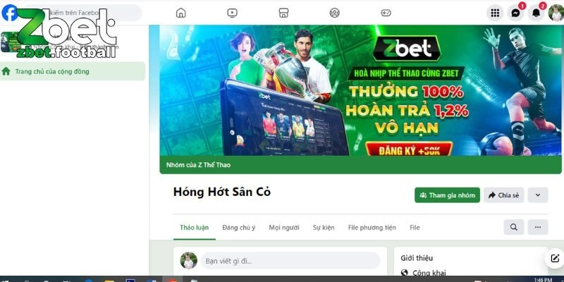 Liên hệ với nhà cái cực kỳ tiện lợi thông qua Fanpage